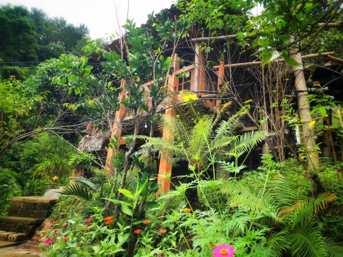 Mu Cang Homestay Lao San Chay Exterior foto