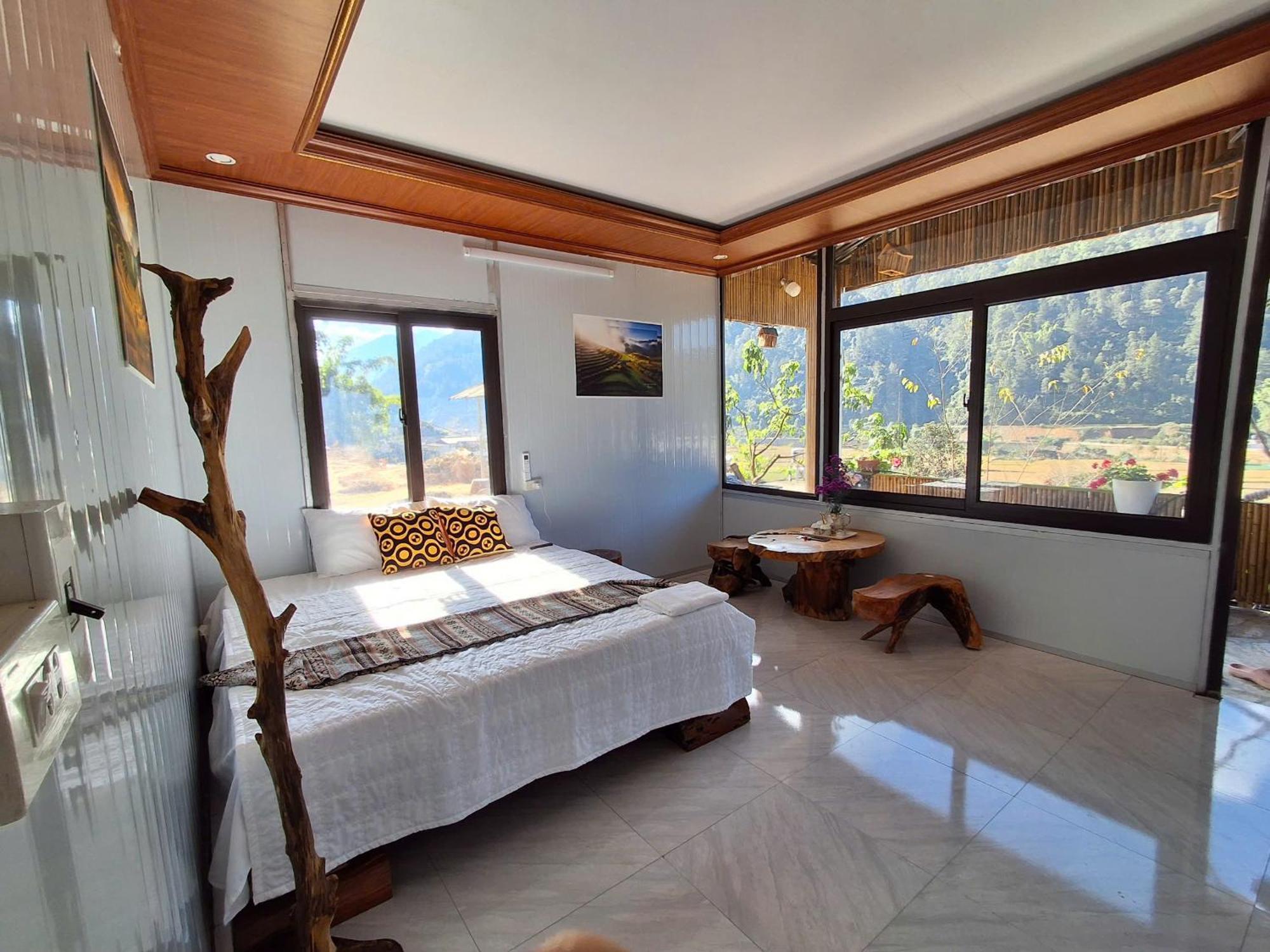 Mu Cang Homestay Lao San Chay Exterior foto